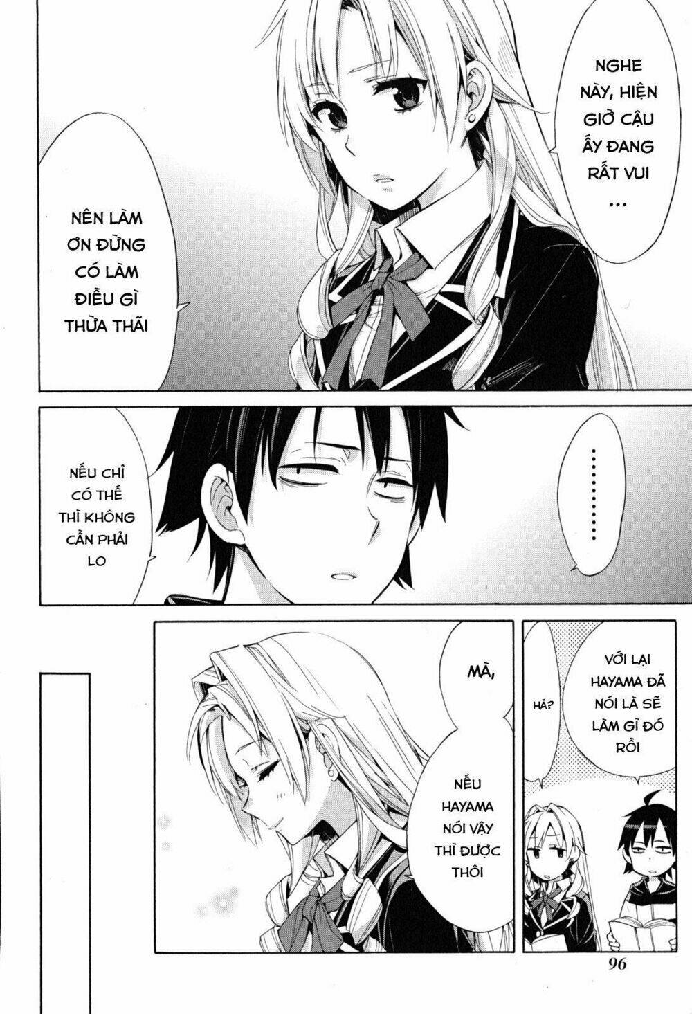 Chuyện Tình Thanh Xuân Bi Hài Của Tôi Quả Nhiên Là Sai Lầm Chap 28 - Next Chap 29