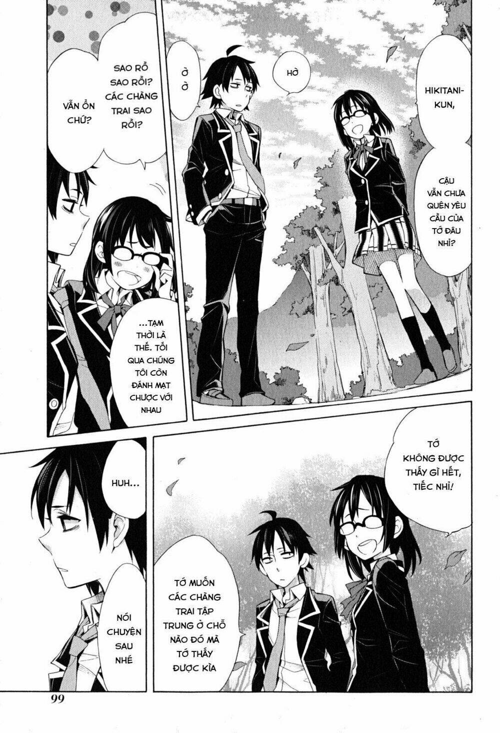 Chuyện Tình Thanh Xuân Bi Hài Của Tôi Quả Nhiên Là Sai Lầm Chap 28 - Next Chap 29