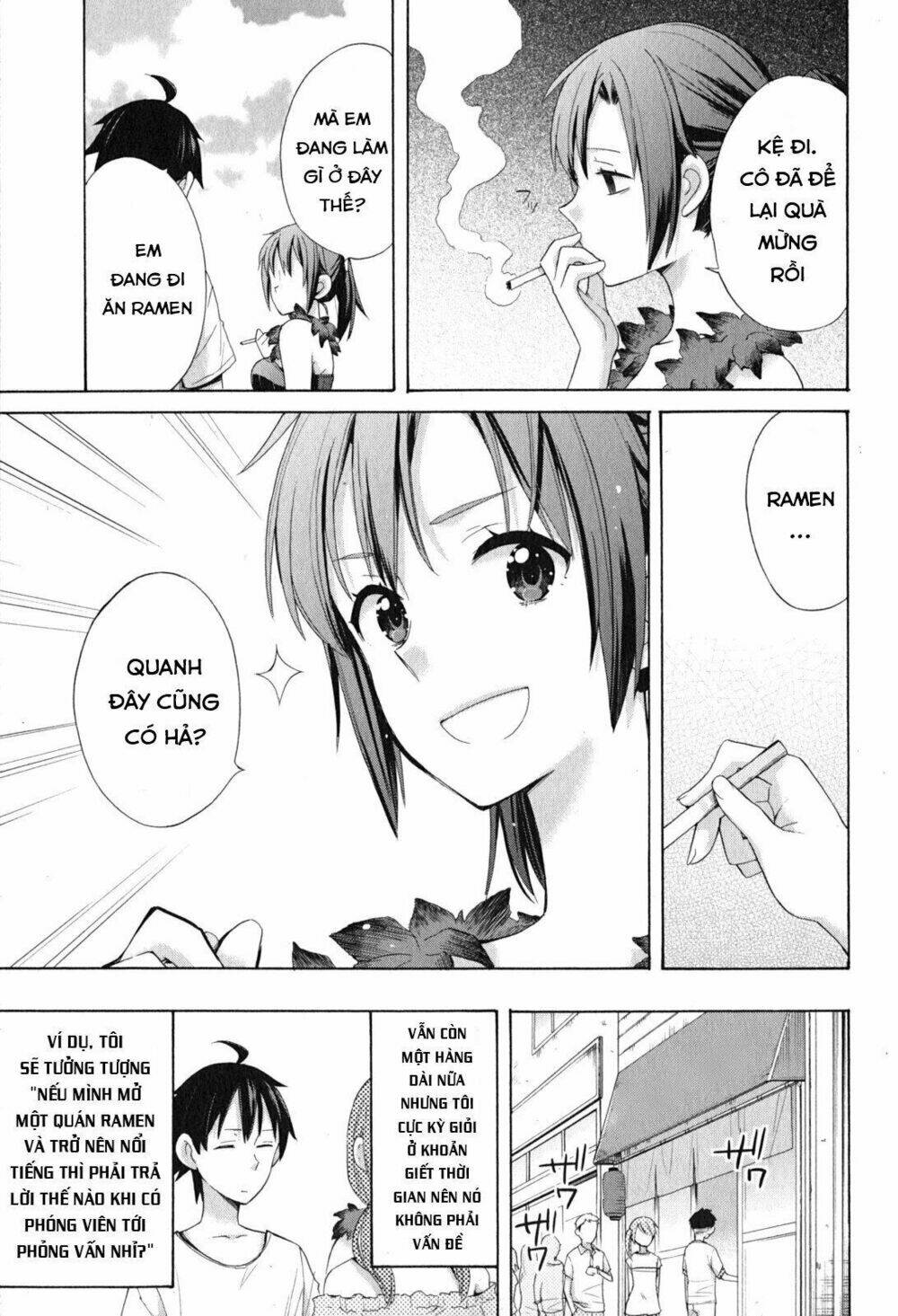 Chuyện Tình Thanh Xuân Bi Hài Của Tôi Quả Nhiên Là Sai Lầm Chap 33.5 - Next Chap 34.5