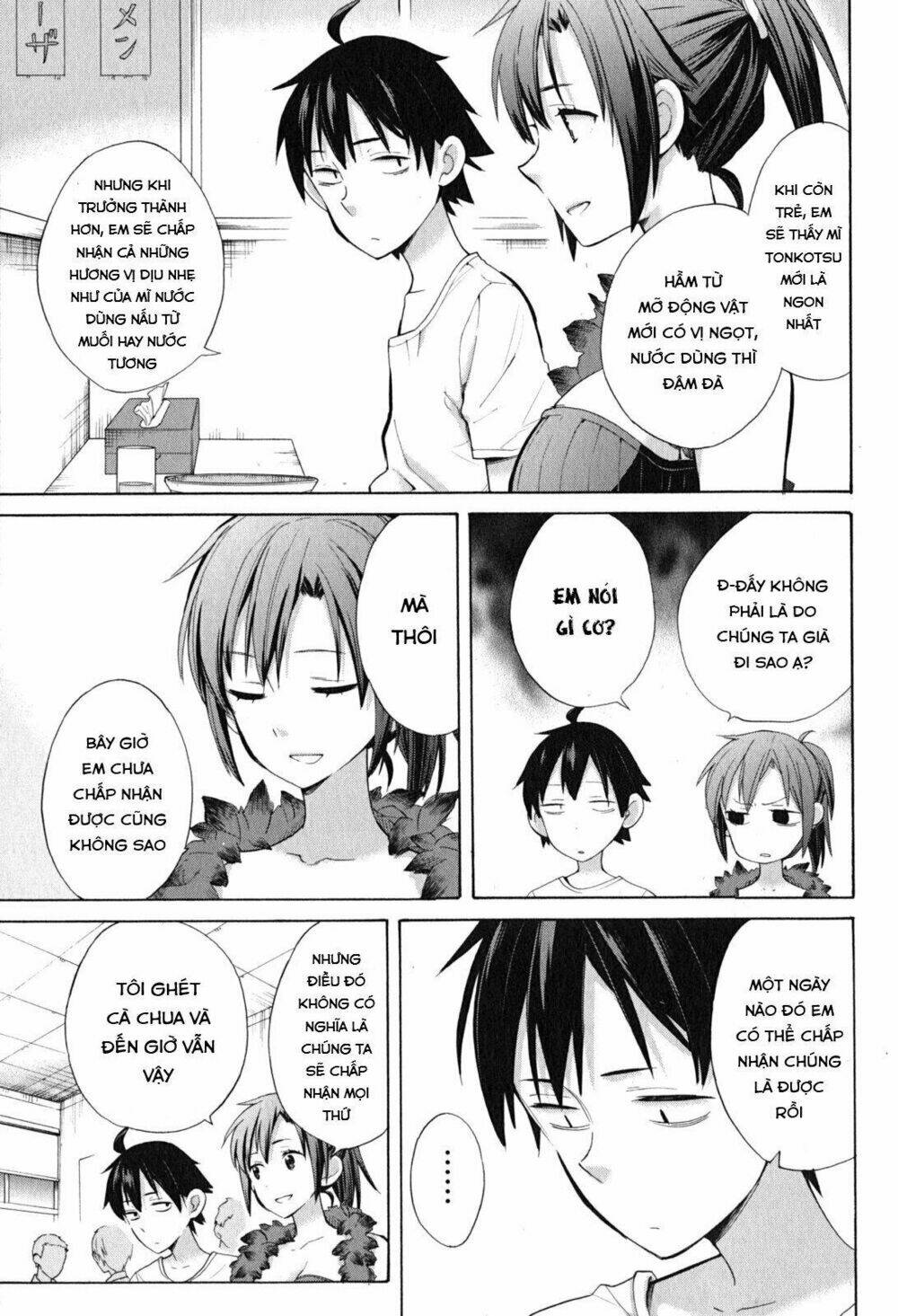 Chuyện Tình Thanh Xuân Bi Hài Của Tôi Quả Nhiên Là Sai Lầm Chap 33.5 - Next Chap 34.5