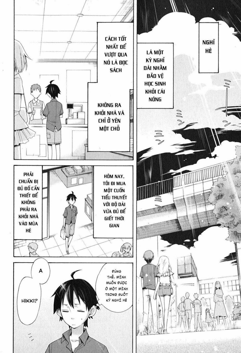 Chuyện Tình Thanh Xuân Bi Hài Của Tôi Quả Nhiên Là Sai Lầm Chap 33.5 - Next Chap 34.5