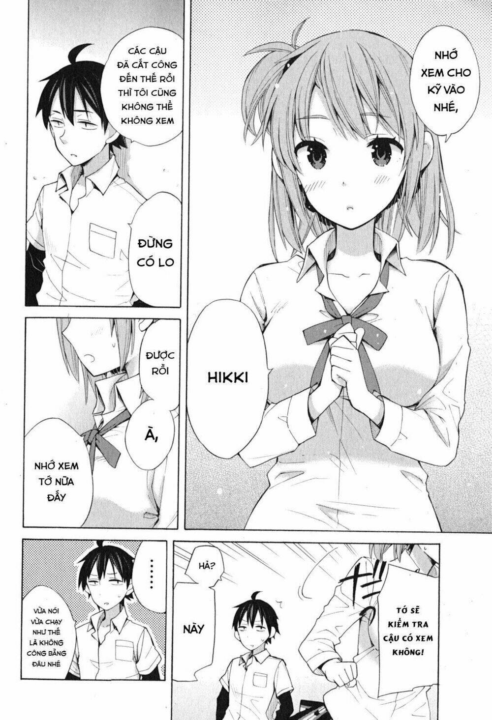 Chuyện Tình Thanh Xuân Bi Hài Của Tôi Quả Nhiên Là Sai Lầm Chap 33.5 - Next Chap 34.5