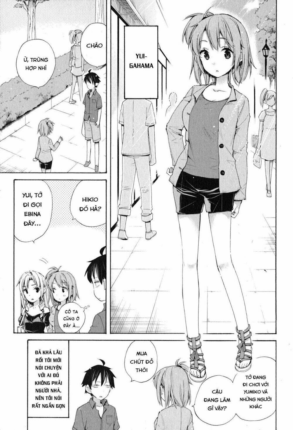 Chuyện Tình Thanh Xuân Bi Hài Của Tôi Quả Nhiên Là Sai Lầm Chap 33.5 - Next Chap 34.5