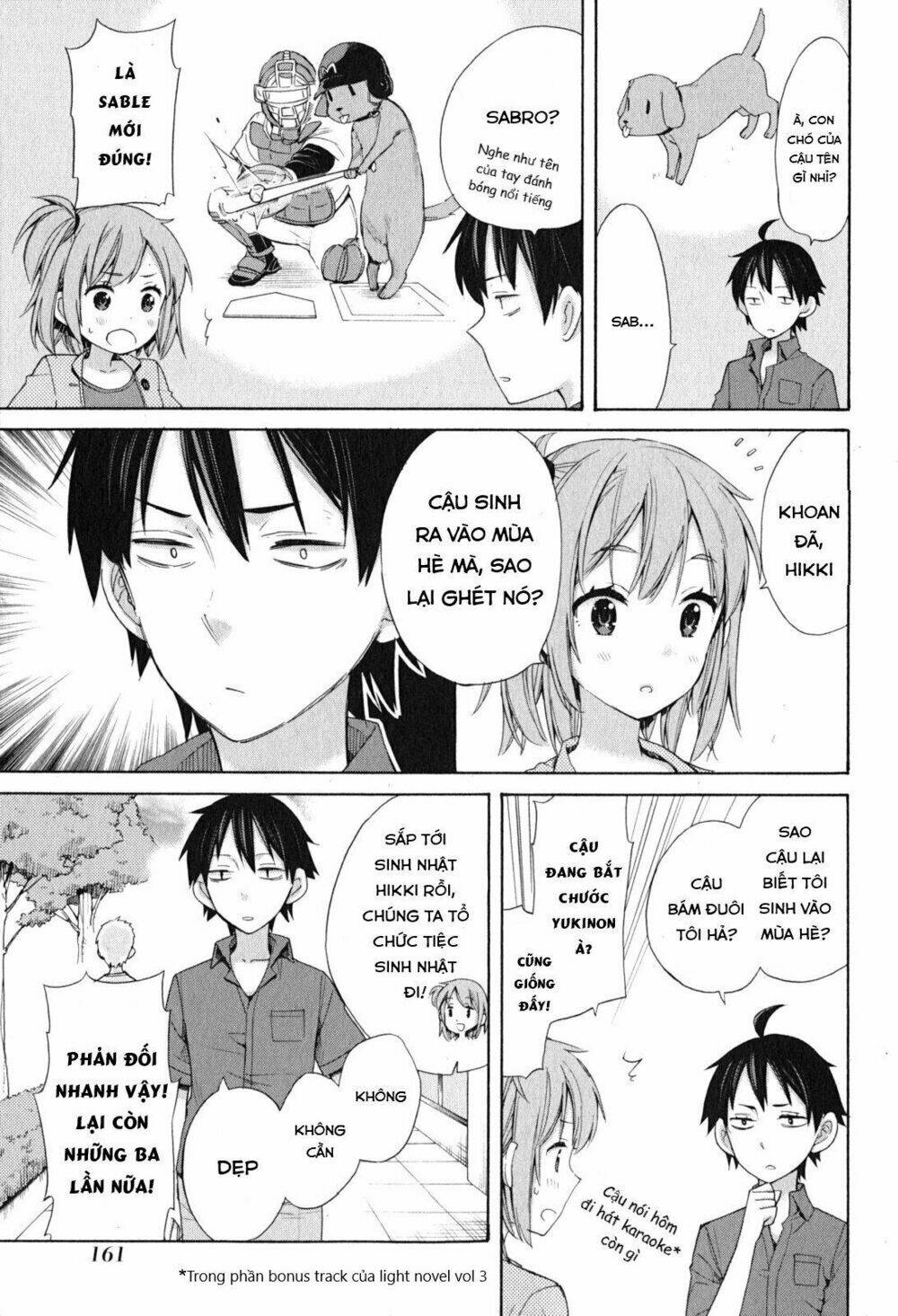 Chuyện Tình Thanh Xuân Bi Hài Của Tôi Quả Nhiên Là Sai Lầm Chap 33.5 - Next Chap 34.5