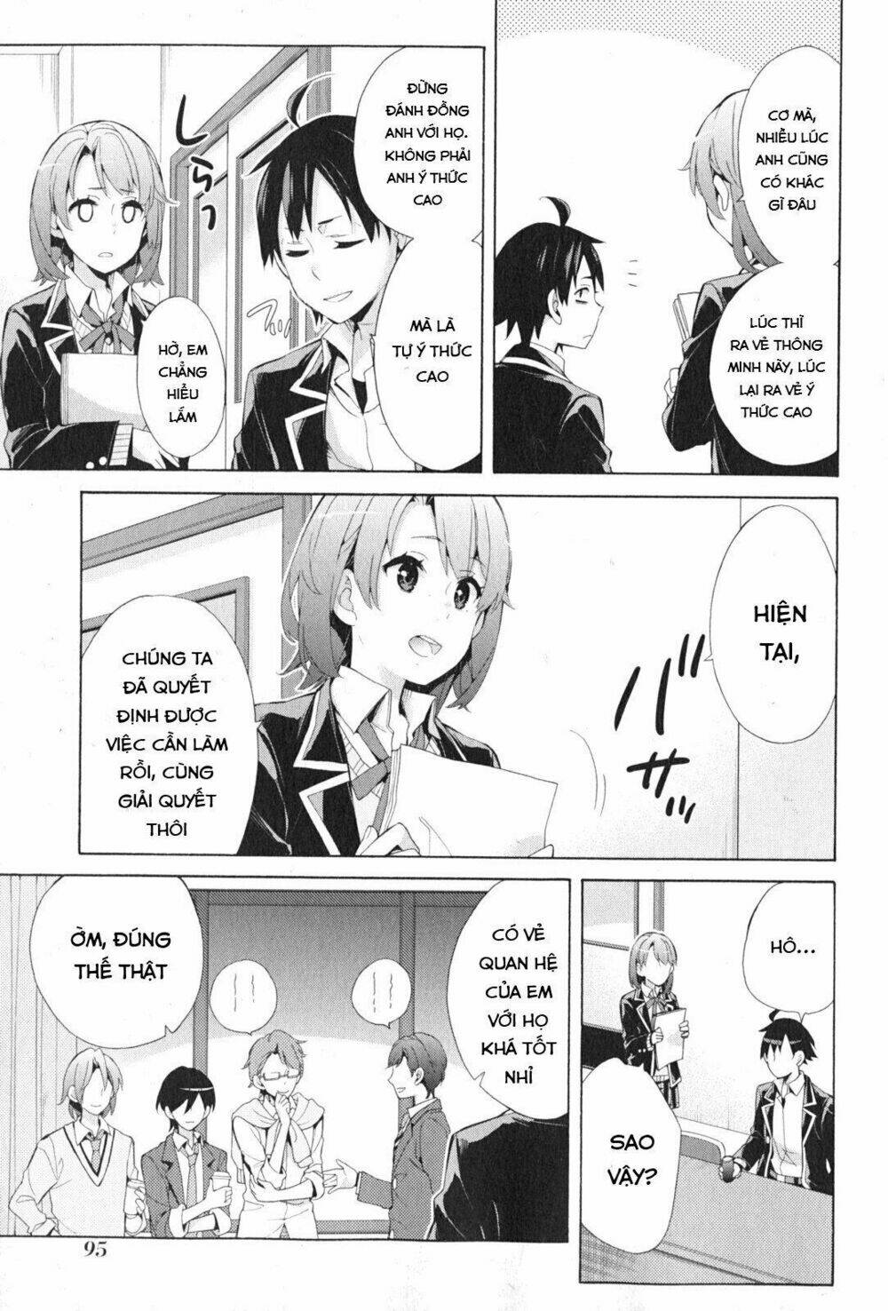 Chuyện Tình Thanh Xuân Bi Hài Của Tôi Quả Nhiên Là Sai Lầm Chap 36 - Next Chap 37