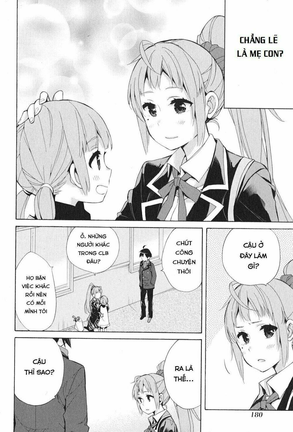 Chuyện Tình Thanh Xuân Bi Hài Của Tôi Quả Nhiên Là Sai Lầm Chap 37.5 - Next Chap 38.5