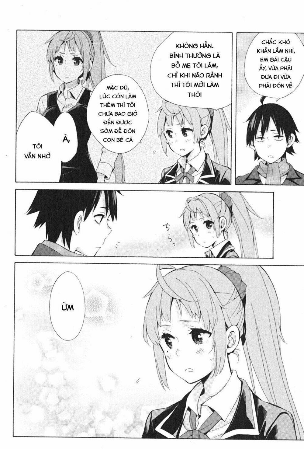 Chuyện Tình Thanh Xuân Bi Hài Của Tôi Quả Nhiên Là Sai Lầm Chap 37.5 - Next Chap 38.5
