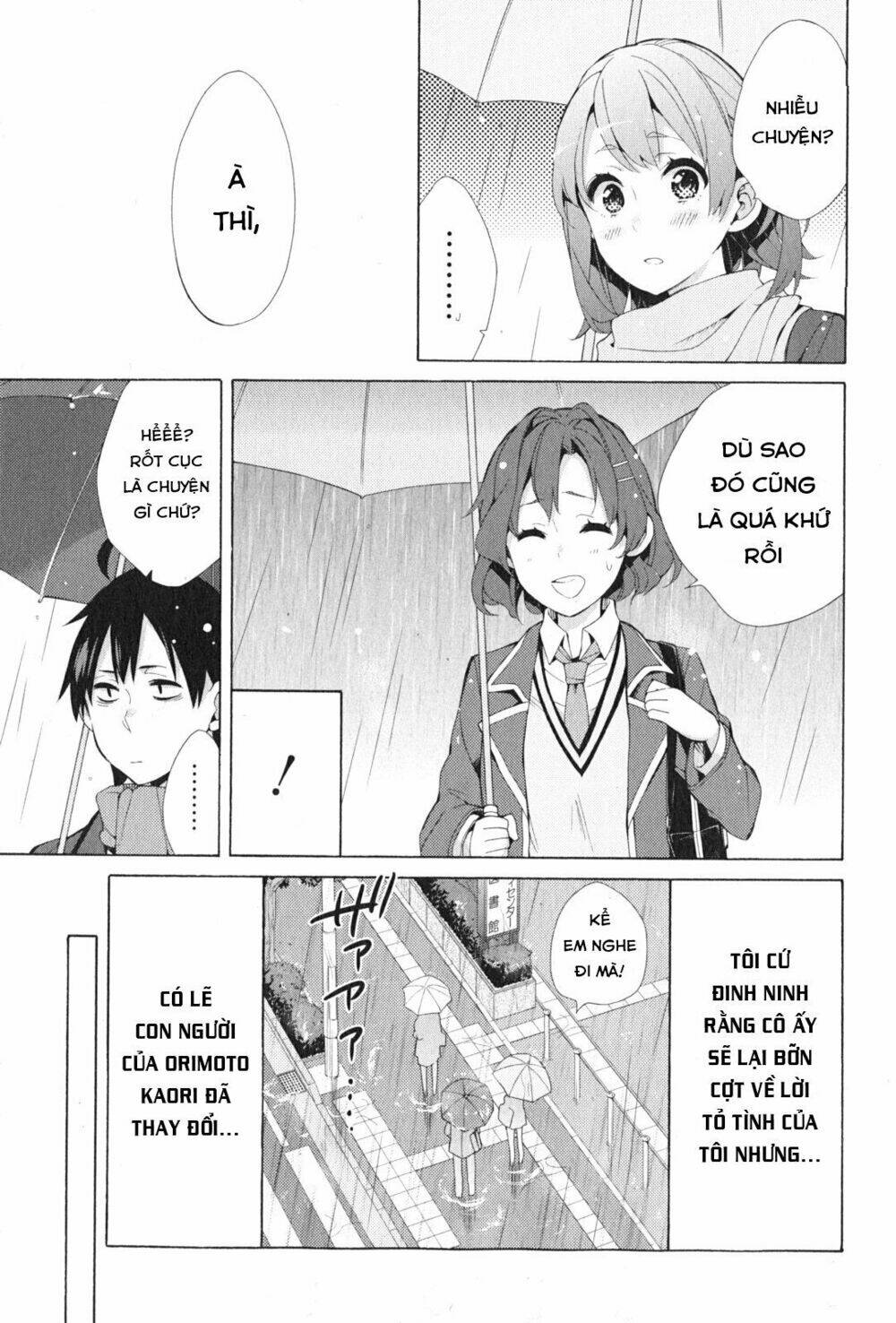 Chuyện Tình Thanh Xuân Bi Hài Của Tôi Quả Nhiên Là Sai Lầm Chap 37 - Next Chap 38