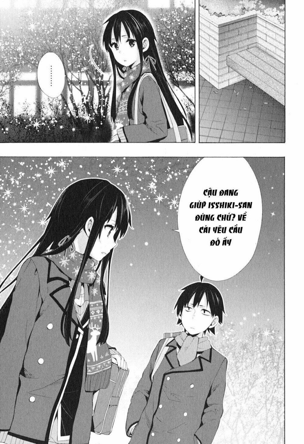 Chuyện Tình Thanh Xuân Bi Hài Của Tôi Quả Nhiên Là Sai Lầm Chap 38 - Next Chap 39