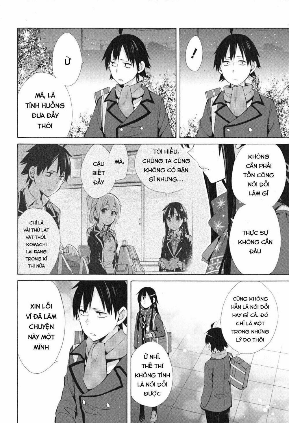 Chuyện Tình Thanh Xuân Bi Hài Của Tôi Quả Nhiên Là Sai Lầm Chap 38 - Next Chap 39