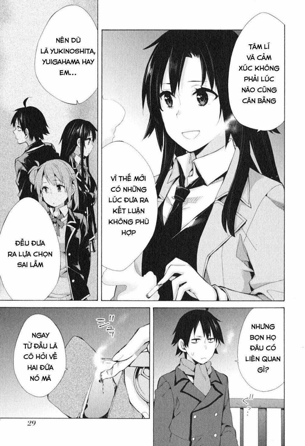 Chuyện Tình Thanh Xuân Bi Hài Của Tôi Quả Nhiên Là Sai Lầm Chap 39 - Next Chap 40