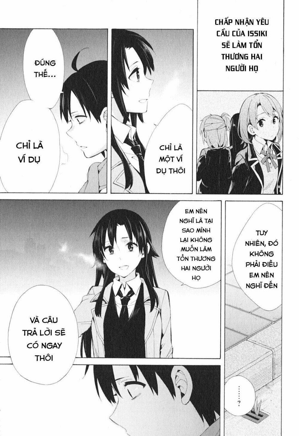 Chuyện Tình Thanh Xuân Bi Hài Của Tôi Quả Nhiên Là Sai Lầm Chap 39 - Next Chap 40