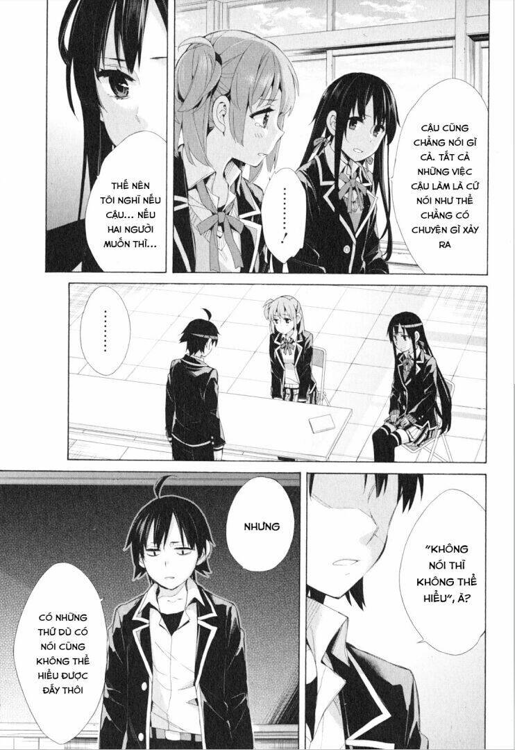Chuyện Tình Thanh Xuân Bi Hài Của Tôi Quả Nhiên Là Sai Lầm Chap 40 - Next Chap 41