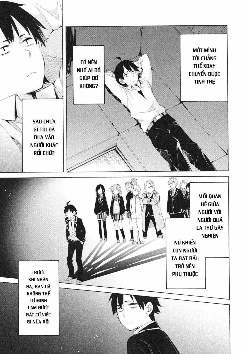 Chuyện Tình Thanh Xuân Bi Hài Của Tôi Quả Nhiên Là Sai Lầm Chap 40 - Next Chap 41