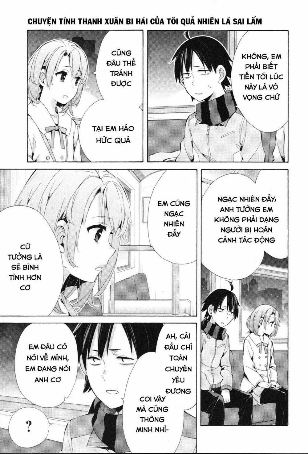 Chuyện Tình Thanh Xuân Bi Hài Của Tôi Quả Nhiên Là Sai Lầm Chap 44 - Next Chap 45