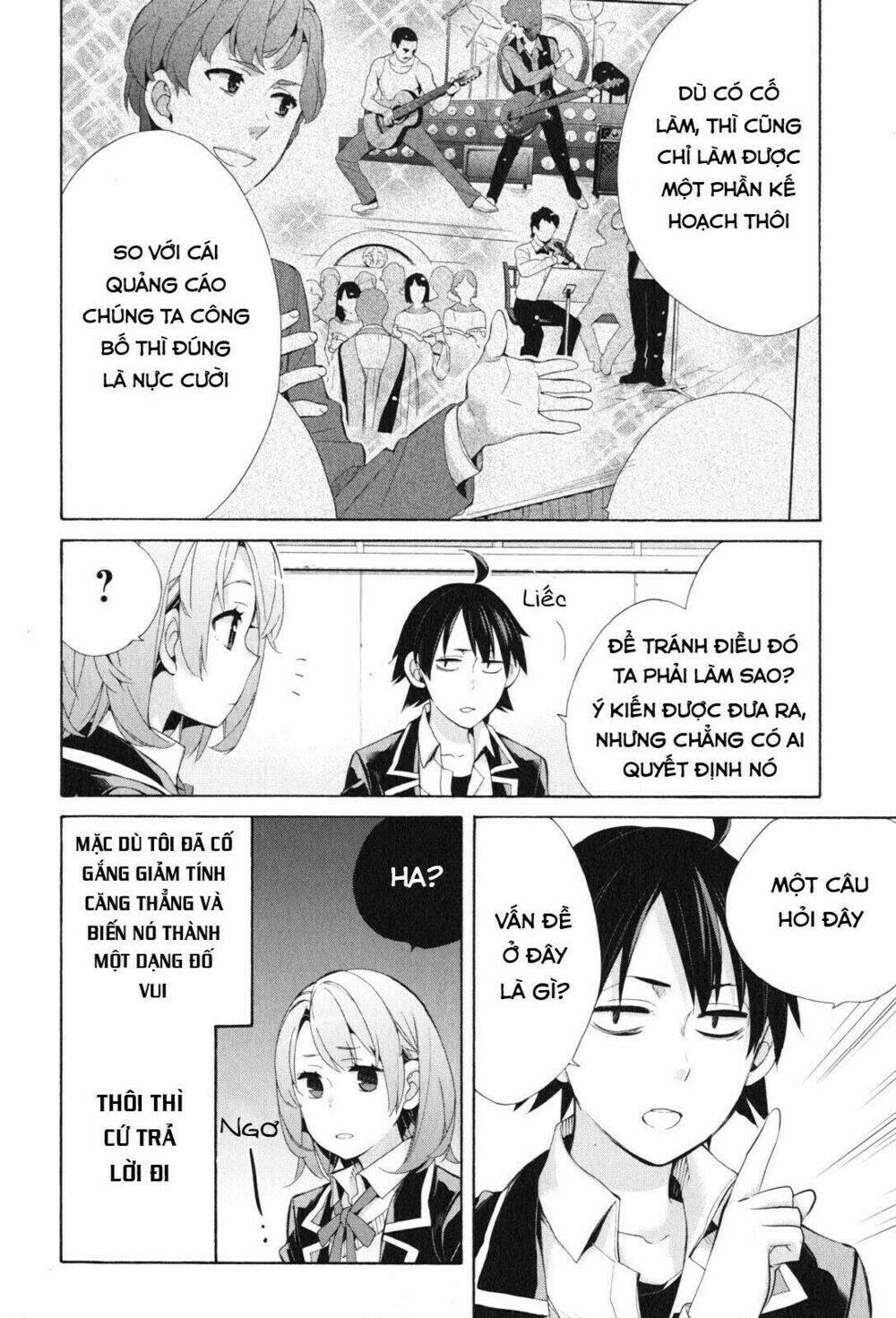 Chuyện Tình Thanh Xuân Bi Hài Của Tôi Quả Nhiên Là Sai Lầm Chap 44 - Next Chap 45