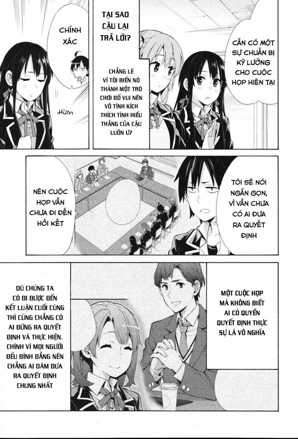 Chuyện Tình Thanh Xuân Bi Hài Của Tôi Quả Nhiên Là Sai Lầm Chap 44 - Next Chap 45