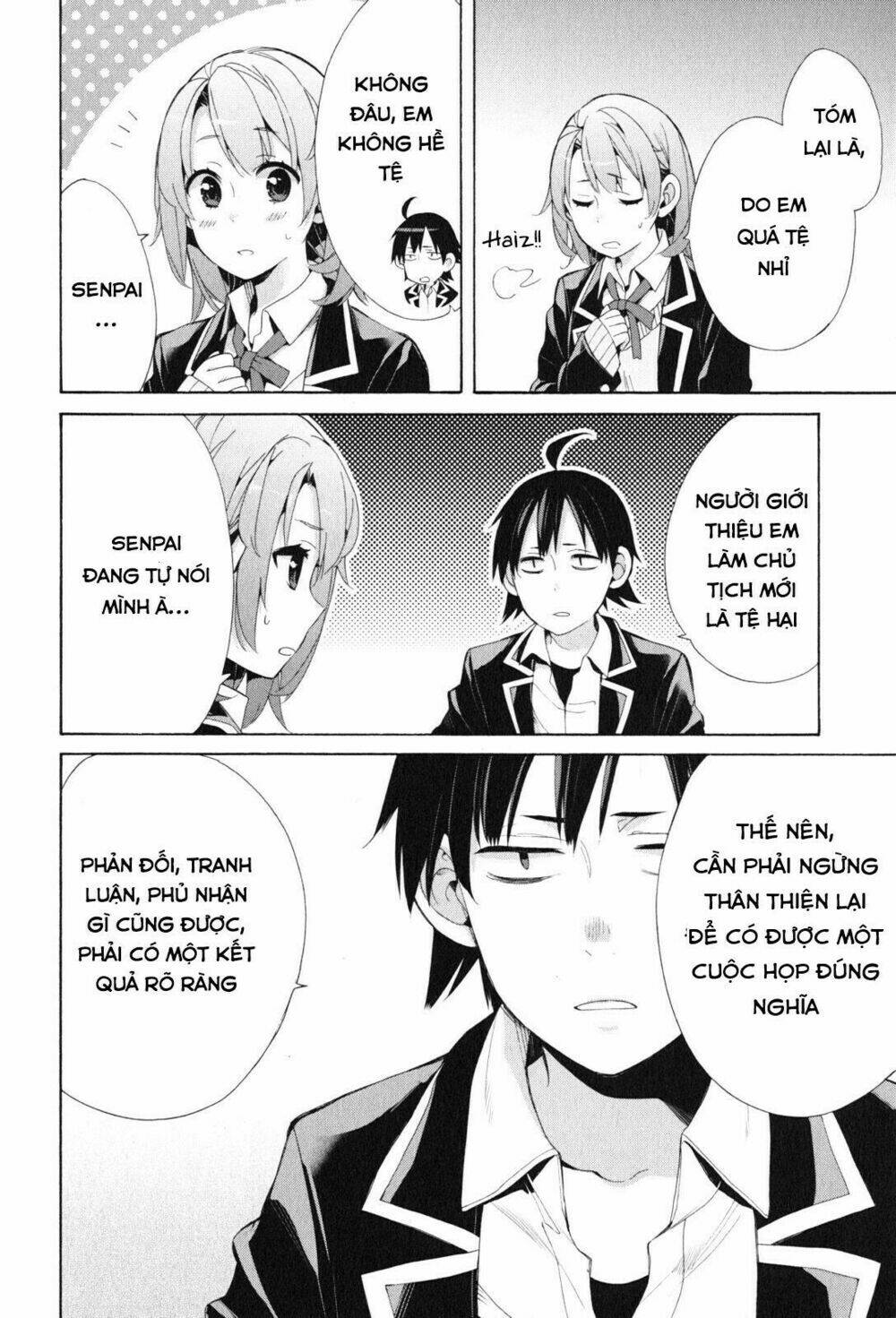 Chuyện Tình Thanh Xuân Bi Hài Của Tôi Quả Nhiên Là Sai Lầm Chap 44 - Next Chap 45