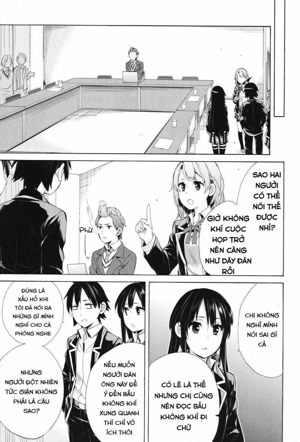 Chuyện Tình Thanh Xuân Bi Hài Của Tôi Quả Nhiên Là Sai Lầm Chap 45 - Next Chap 46