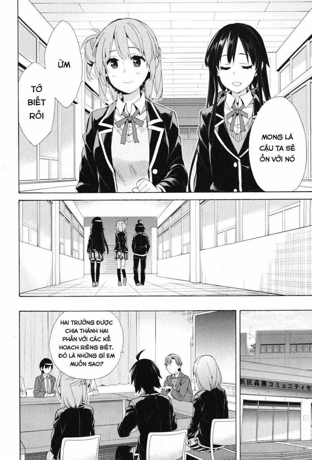 Chuyện Tình Thanh Xuân Bi Hài Của Tôi Quả Nhiên Là Sai Lầm Chap 45 - Next Chap 46