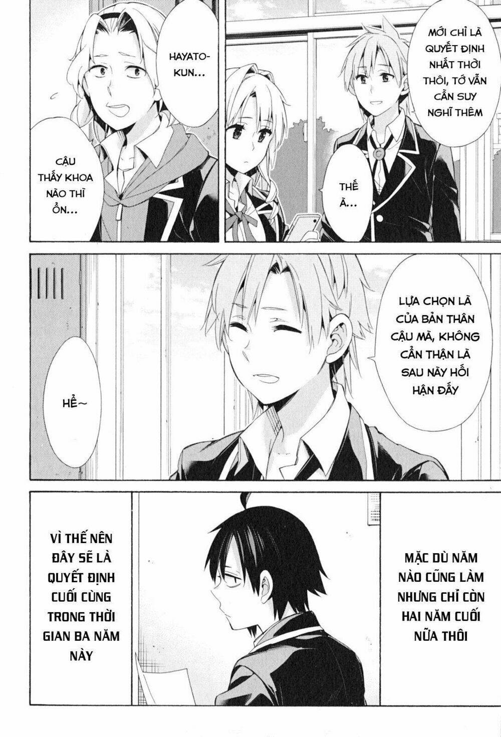 Chuyện Tình Thanh Xuân Bi Hài Của Tôi Quả Nhiên Là Sai Lầm Chap 47 - Next Chap 48
