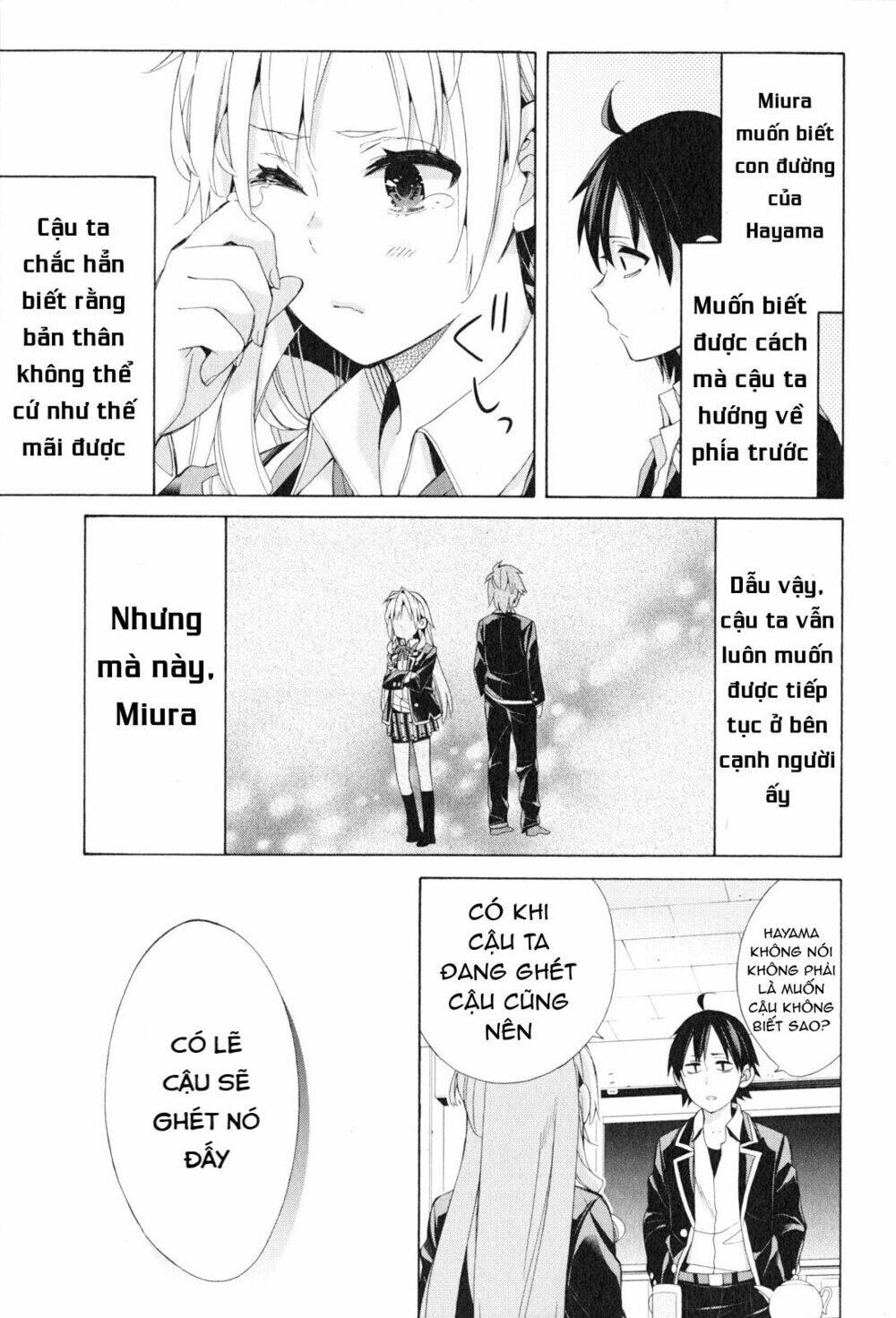 Chuyện Tình Thanh Xuân Bi Hài Của Tôi Quả Nhiên Là Sai Lầm Chap 48 - Next Chap 49