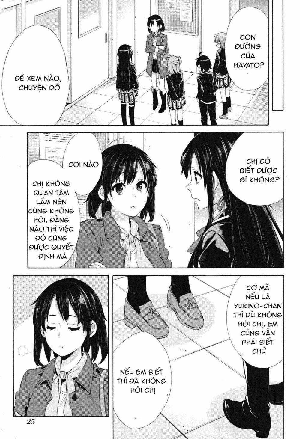 Chuyện Tình Thanh Xuân Bi Hài Của Tôi Quả Nhiên Là Sai Lầm Chap 49 - Next Chap 50