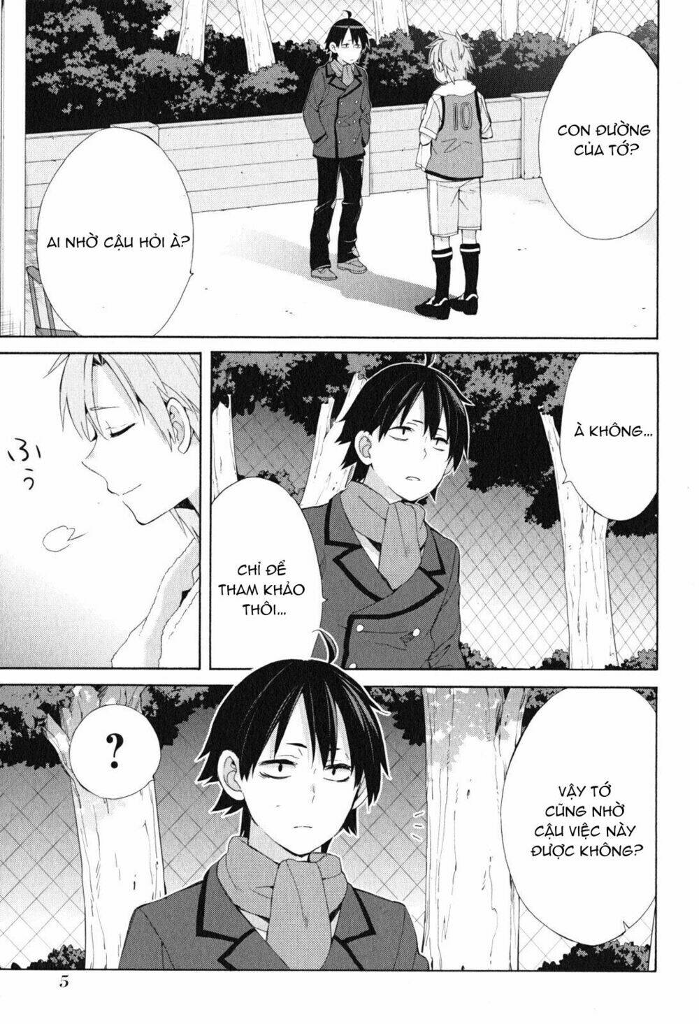 Chuyện Tình Thanh Xuân Bi Hài Của Tôi Quả Nhiên Là Sai Lầm Chap 49 - Next Chap 50