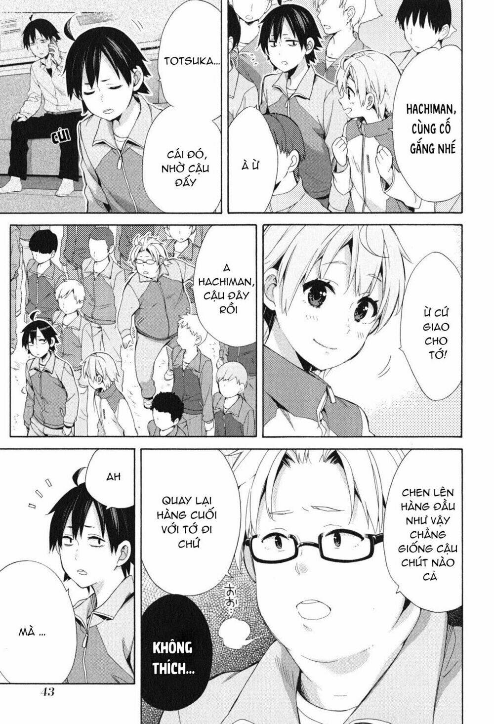 Chuyện Tình Thanh Xuân Bi Hài Của Tôi Quả Nhiên Là Sai Lầm Chap 50 - Next Chap 51