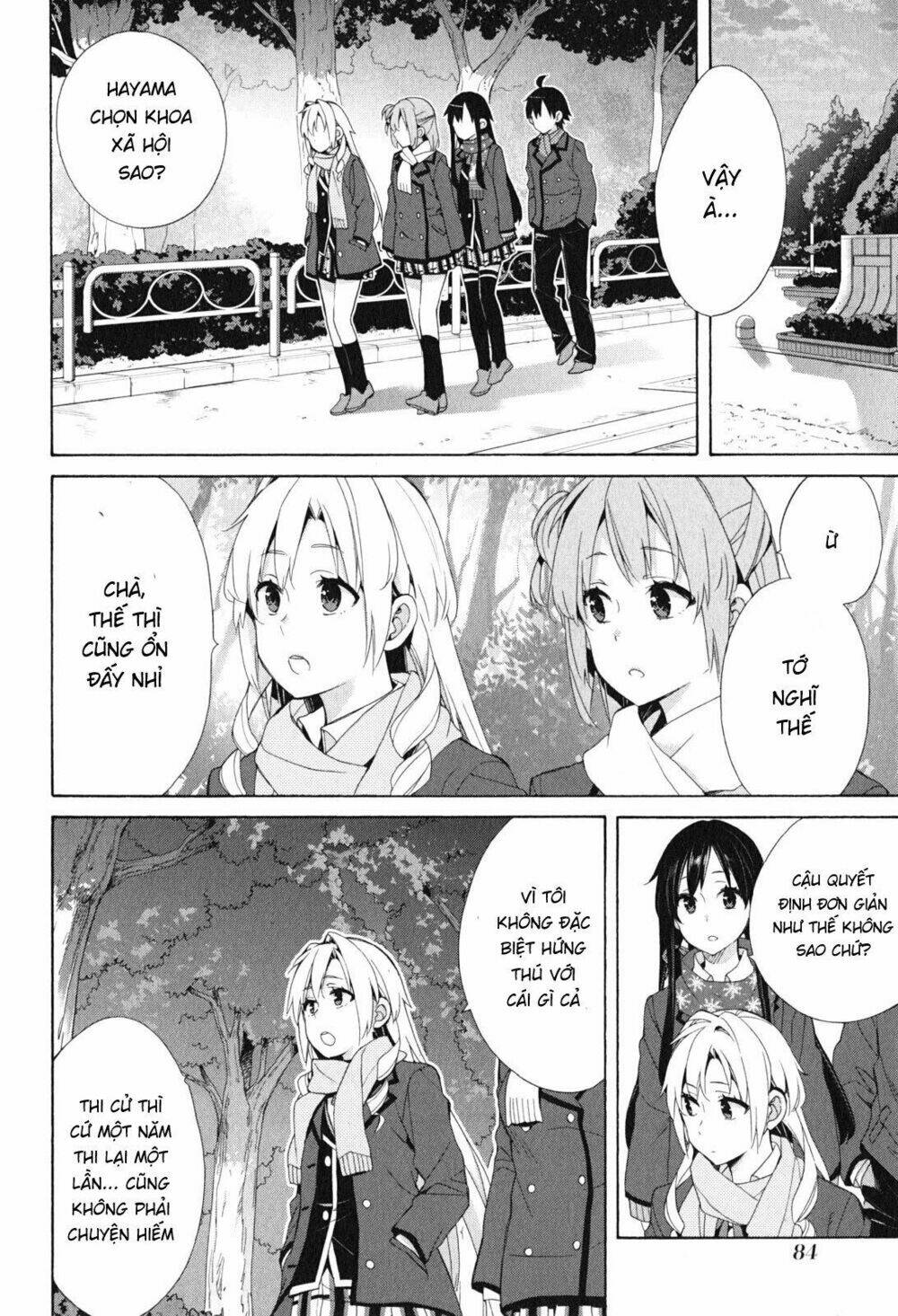 Chuyện Tình Thanh Xuân Bi Hài Của Tôi Quả Nhiên Là Sai Lầm Chap 51 - Next Chap 52