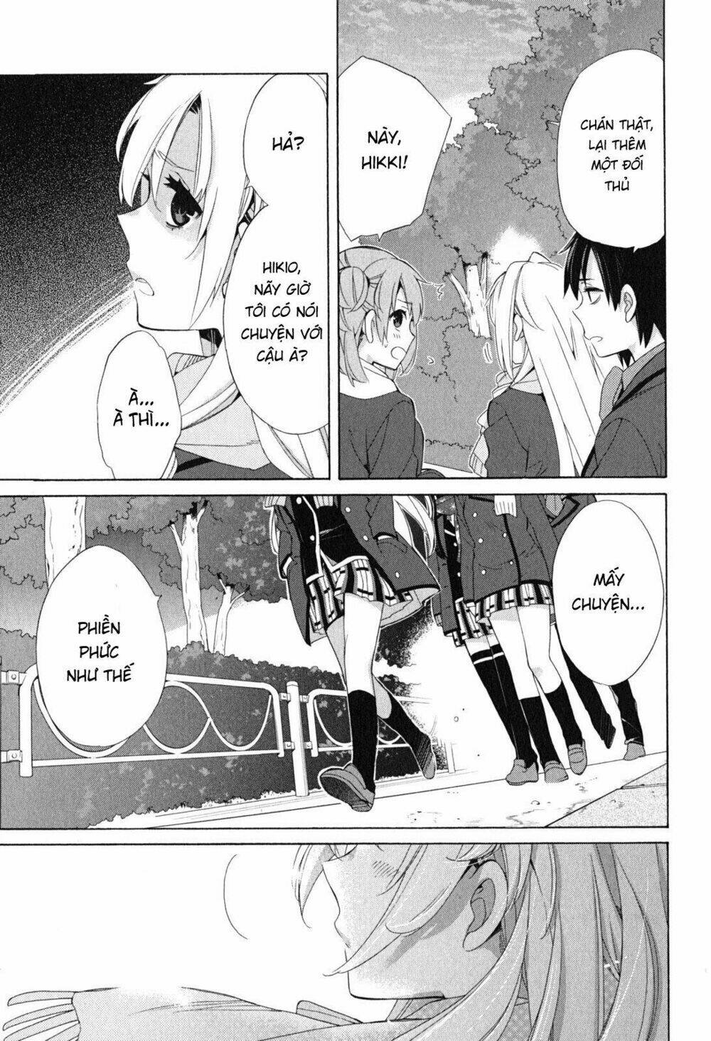 Chuyện Tình Thanh Xuân Bi Hài Của Tôi Quả Nhiên Là Sai Lầm Chap 51 - Next Chap 52