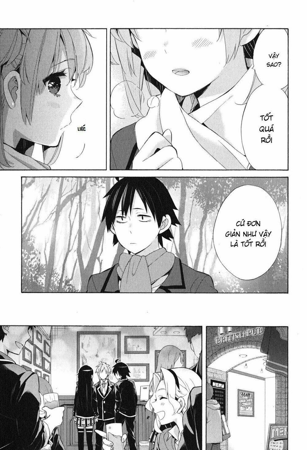 Chuyện Tình Thanh Xuân Bi Hài Của Tôi Quả Nhiên Là Sai Lầm Chap 51 - Next Chap 52