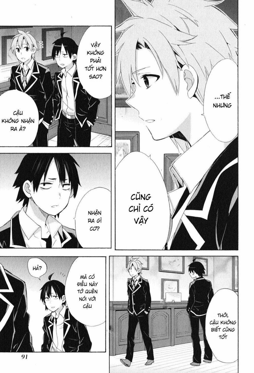Chuyện Tình Thanh Xuân Bi Hài Của Tôi Quả Nhiên Là Sai Lầm Chap 51 - Next Chap 52