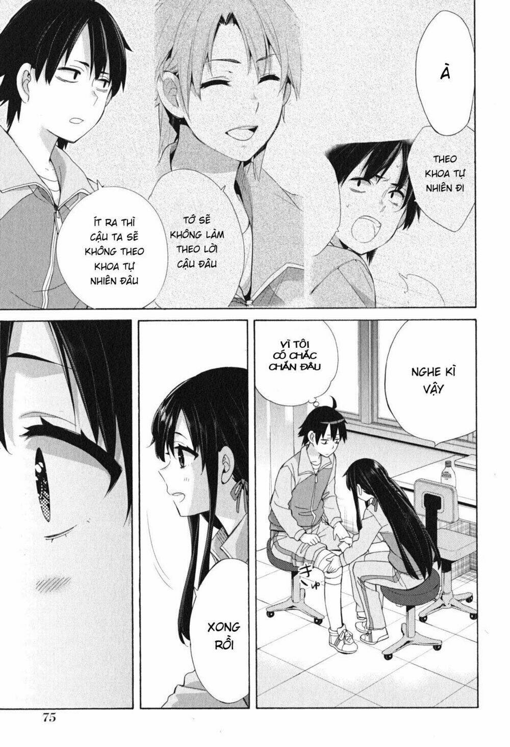 Chuyện Tình Thanh Xuân Bi Hài Của Tôi Quả Nhiên Là Sai Lầm Chap 51 - Next Chap 52