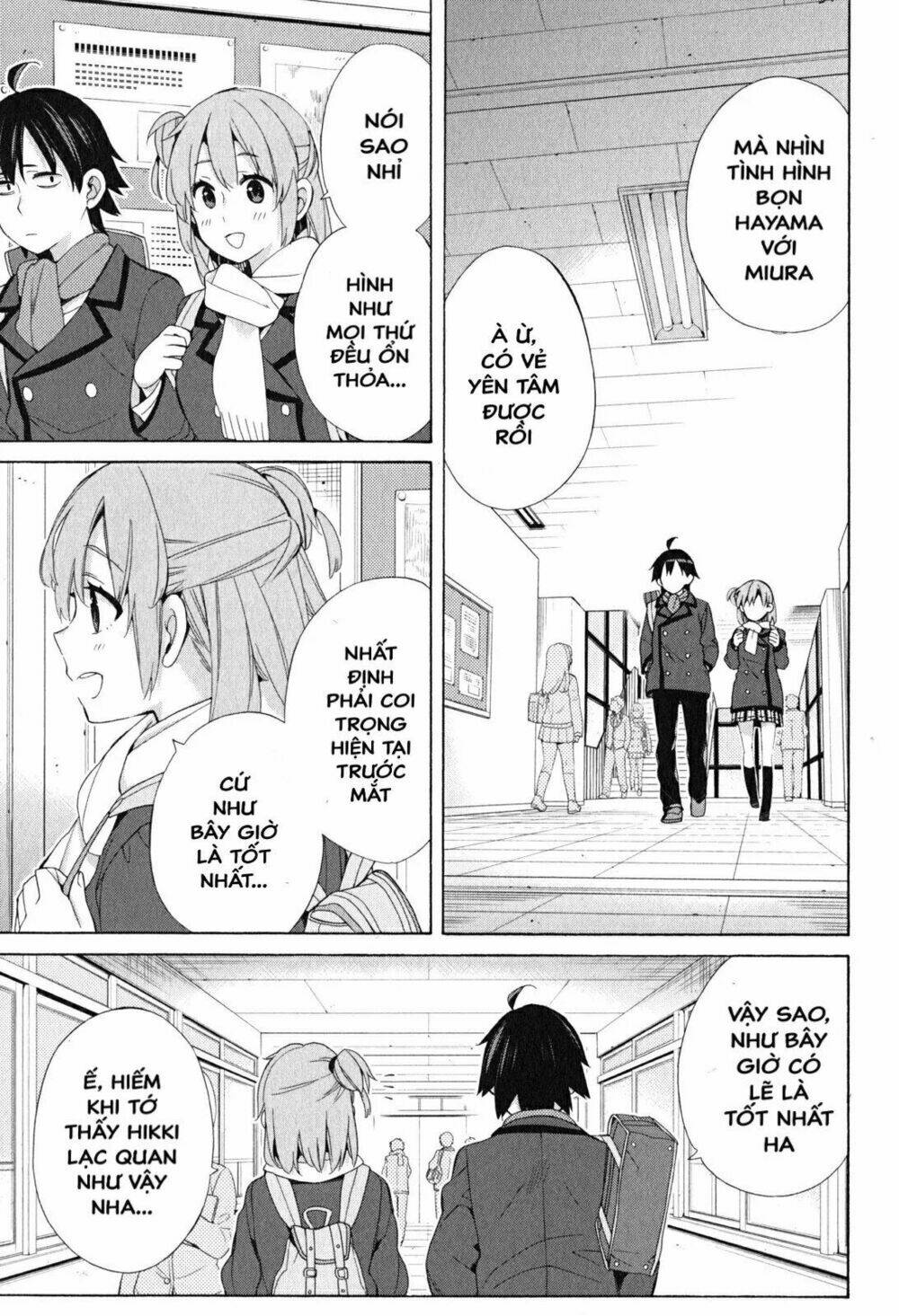 Chuyện Tình Thanh Xuân Bi Hài Của Tôi Quả Nhiên Là Sai Lầm Chap 52 - Next Chap 53