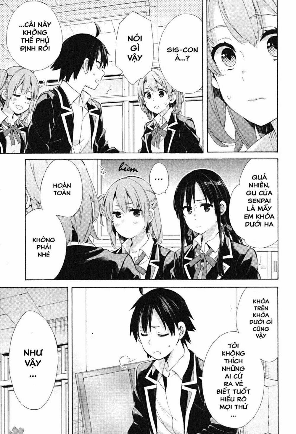 Chuyện Tình Thanh Xuân Bi Hài Của Tôi Quả Nhiên Là Sai Lầm Chap 52 - Next Chap 53