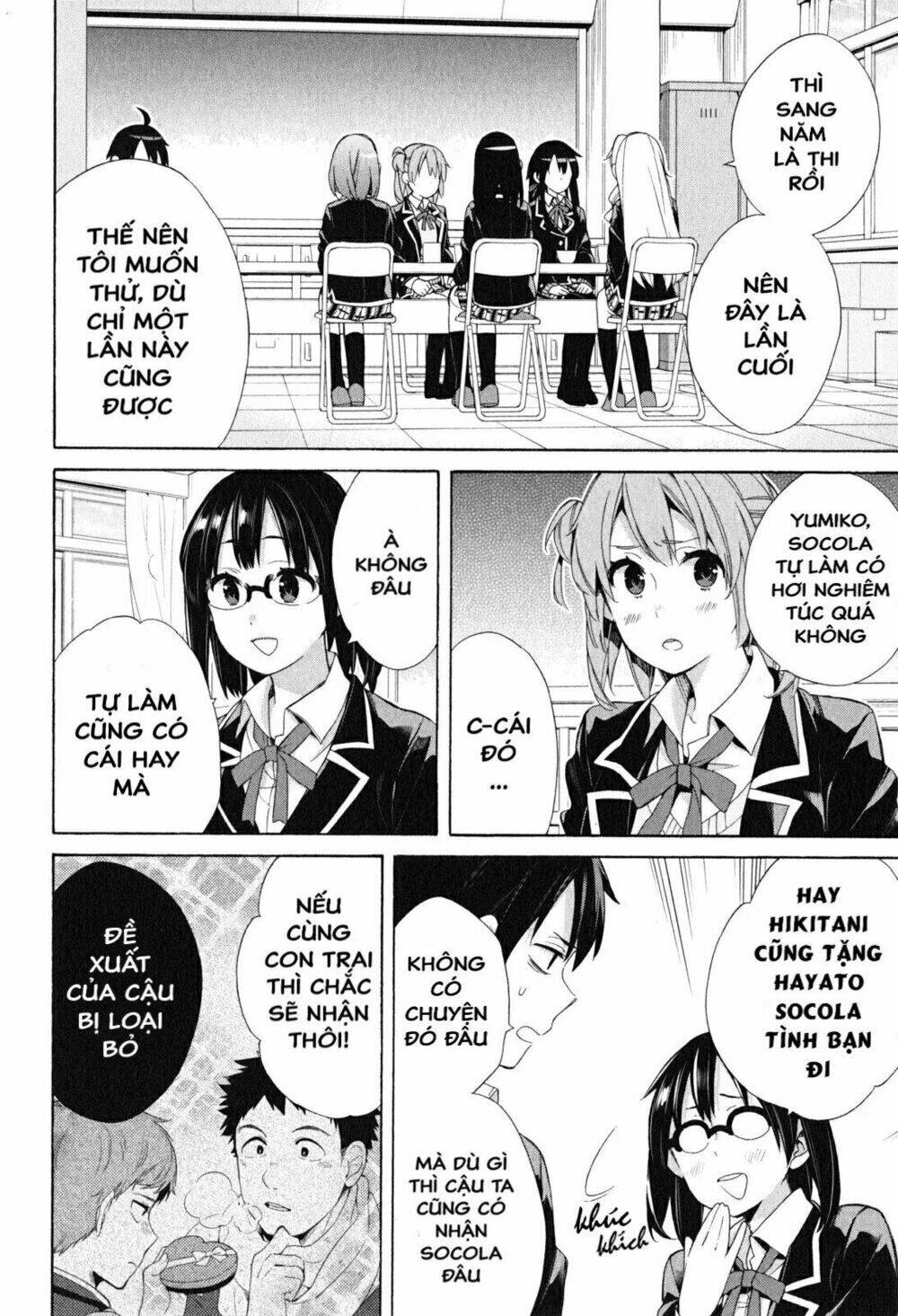 Chuyện Tình Thanh Xuân Bi Hài Của Tôi Quả Nhiên Là Sai Lầm Chap 52 - Next Chap 53