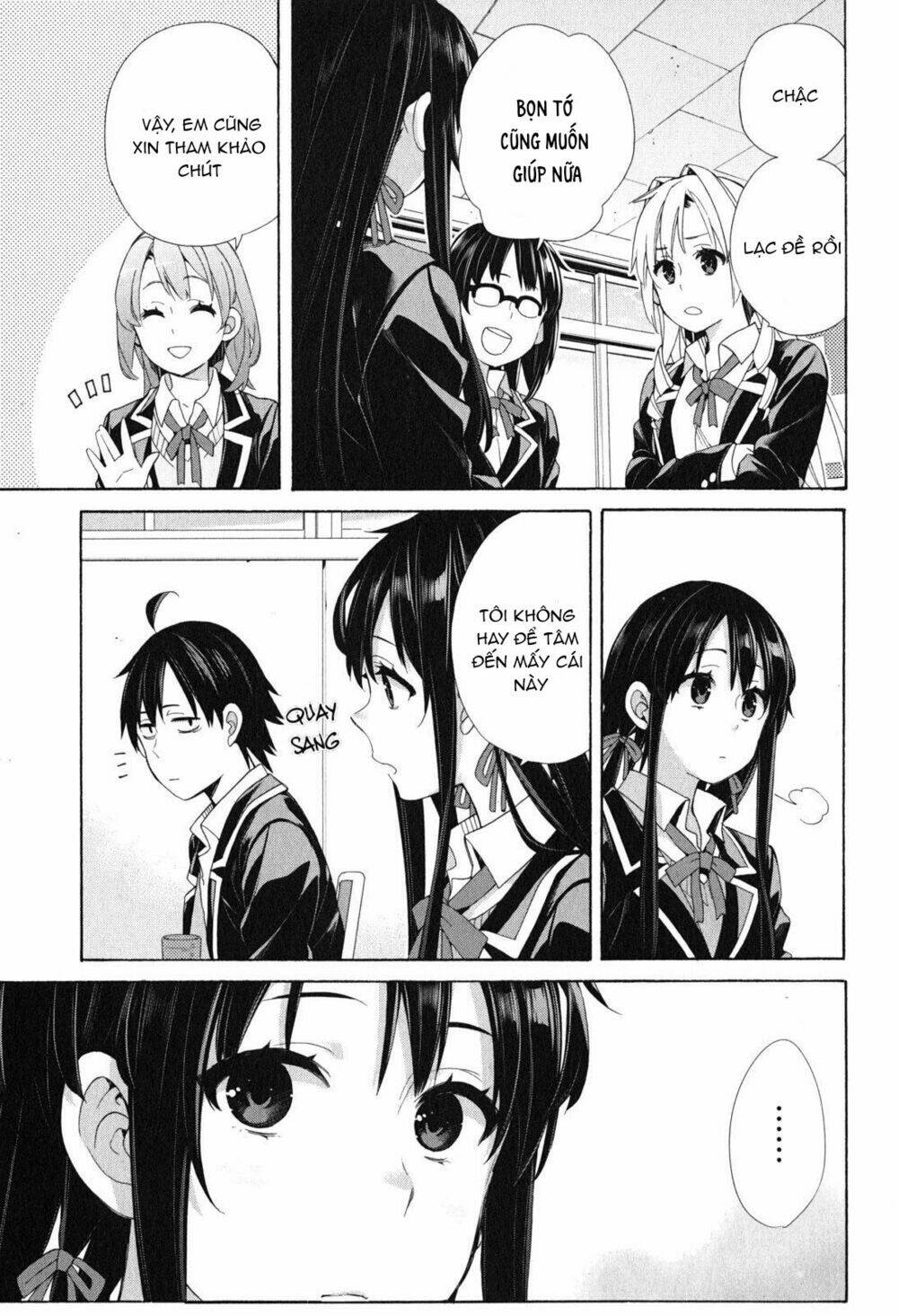 Chuyện Tình Thanh Xuân Bi Hài Của Tôi Quả Nhiên Là Sai Lầm Chap 53 - Next Chap 54