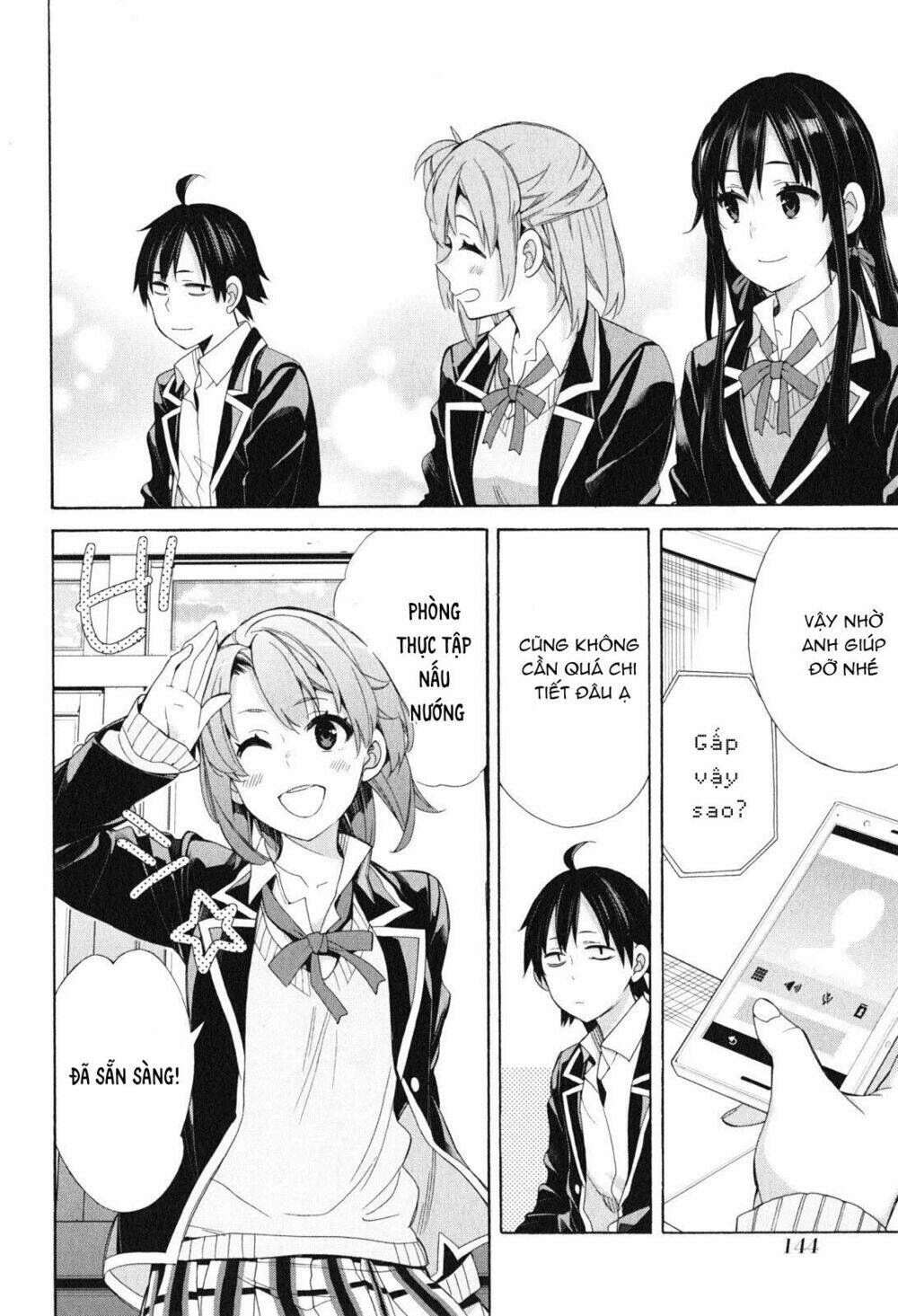 Chuyện Tình Thanh Xuân Bi Hài Của Tôi Quả Nhiên Là Sai Lầm Chap 53 - Next Chap 54