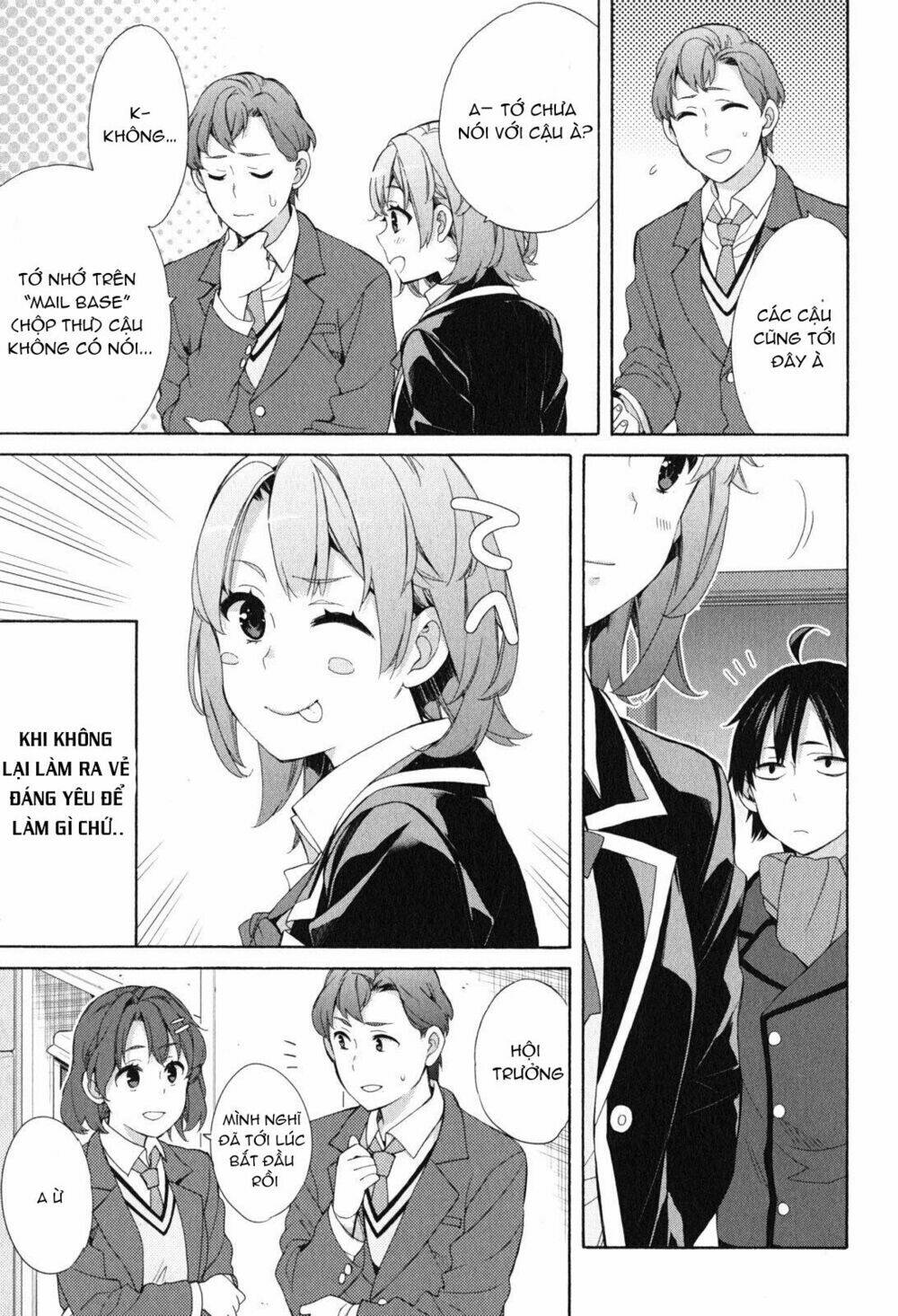 Chuyện Tình Thanh Xuân Bi Hài Của Tôi Quả Nhiên Là Sai Lầm Chap 53 - Next Chap 54