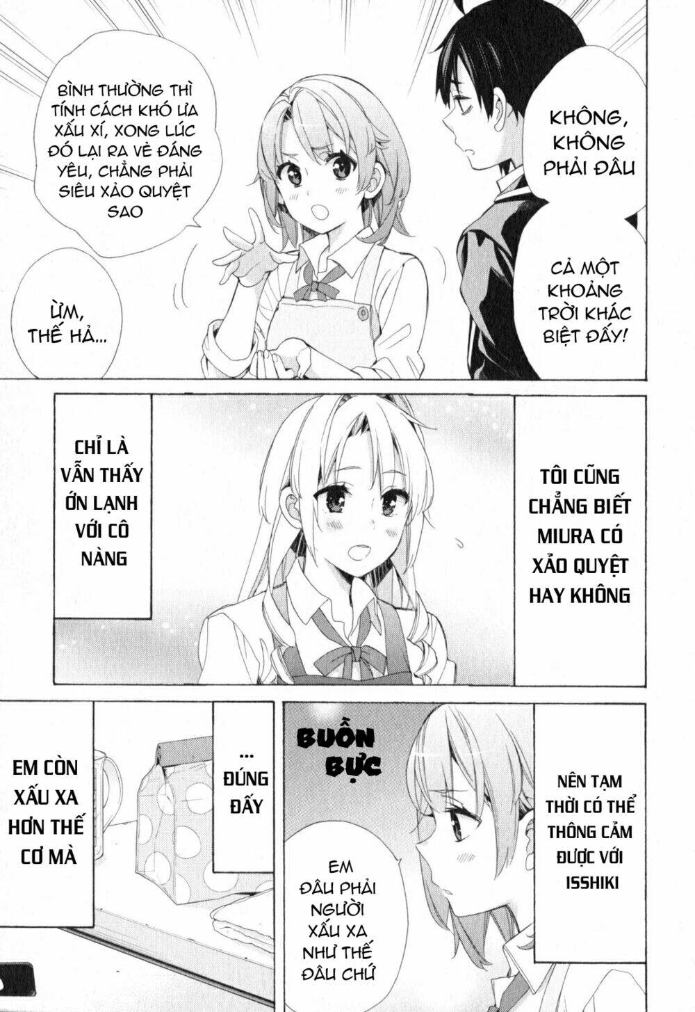 Chuyện Tình Thanh Xuân Bi Hài Của Tôi Quả Nhiên Là Sai Lầm Chap 54 - Next Chap 55