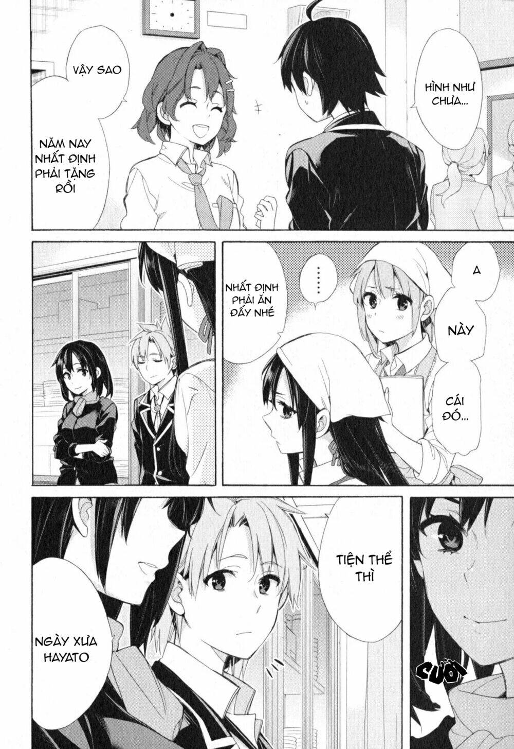 Chuyện Tình Thanh Xuân Bi Hài Của Tôi Quả Nhiên Là Sai Lầm Chap 54 - Next Chap 55