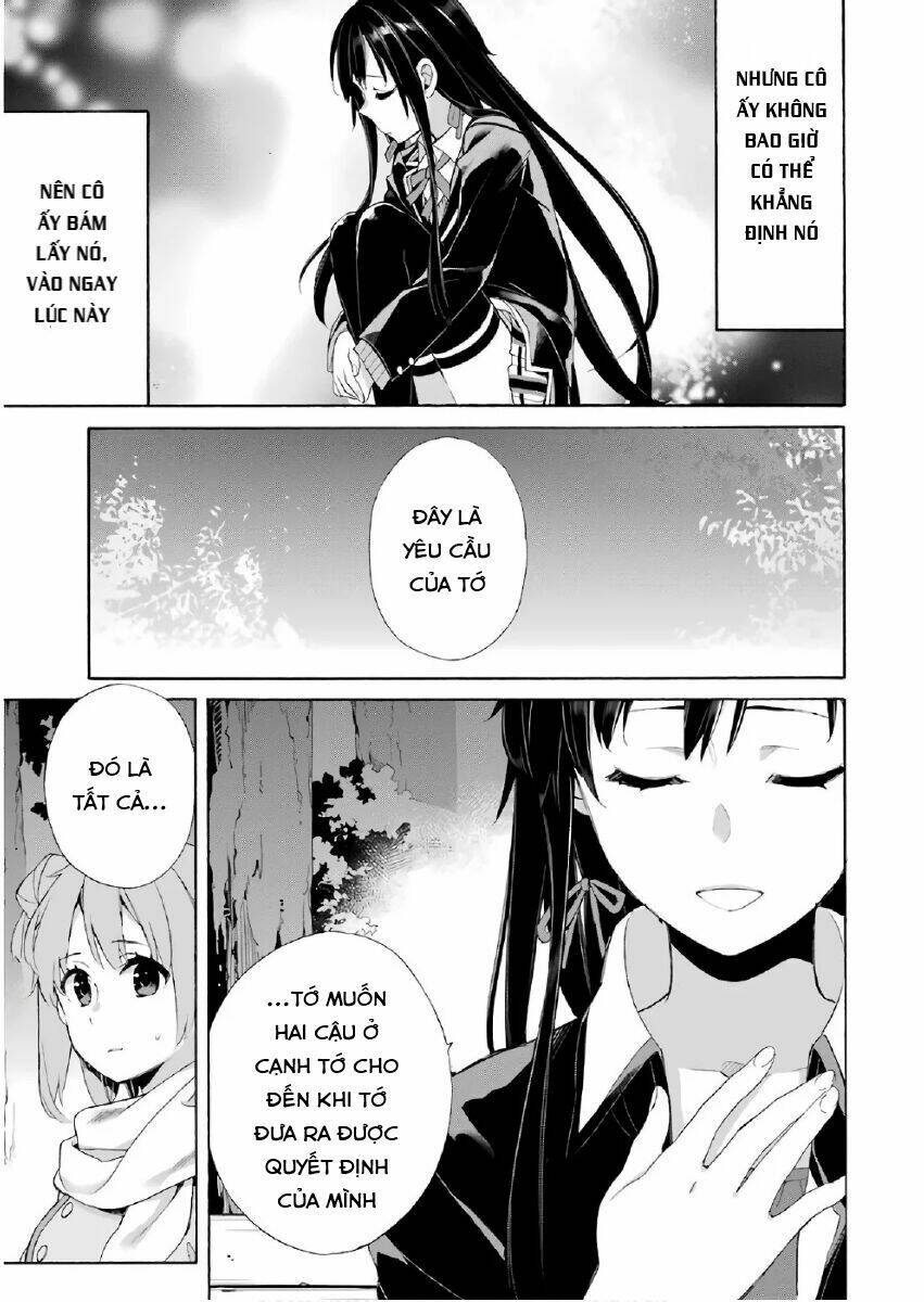 Chuyện Tình Thanh Xuân Bi Hài Của Tôi Quả Nhiên Là Sai Lầm Chap 60 - Next Chap 61