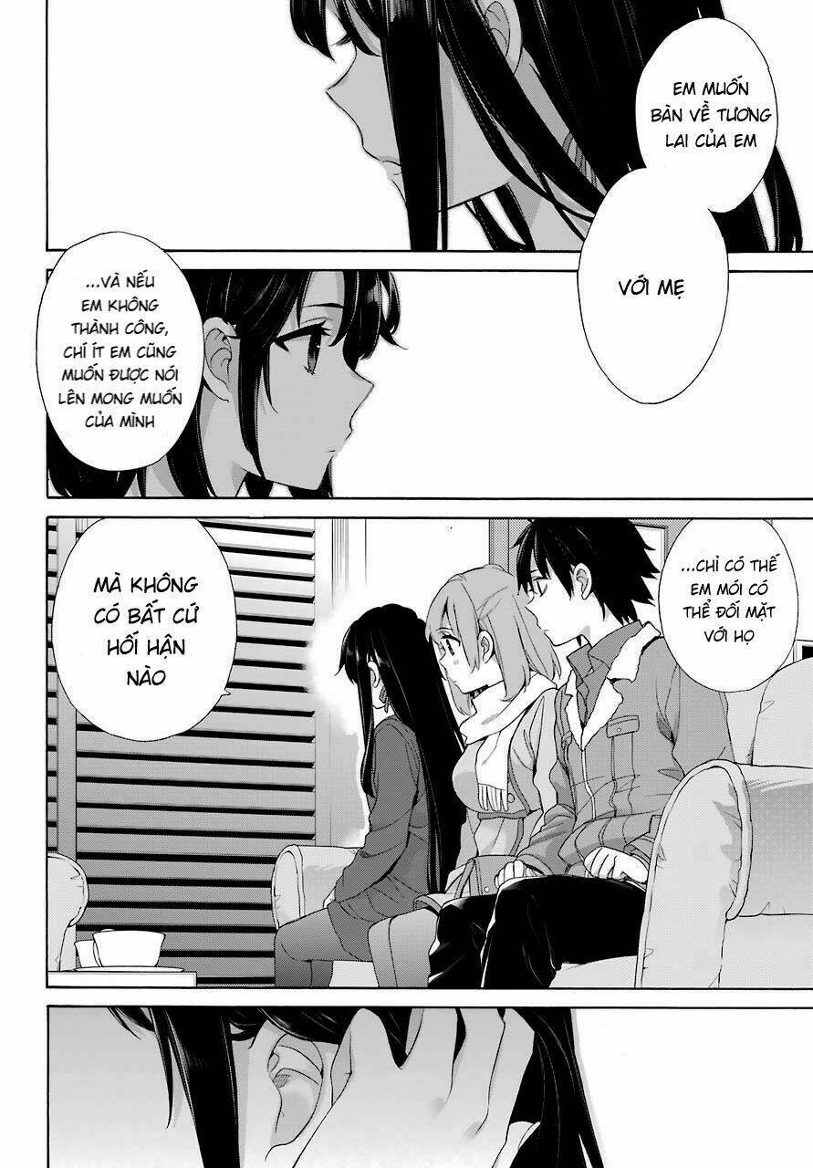 Chuyện Tình Thanh Xuân Bi Hài Của Tôi Quả Nhiên Là Sai Lầm Chap 61 - Next Chap 62