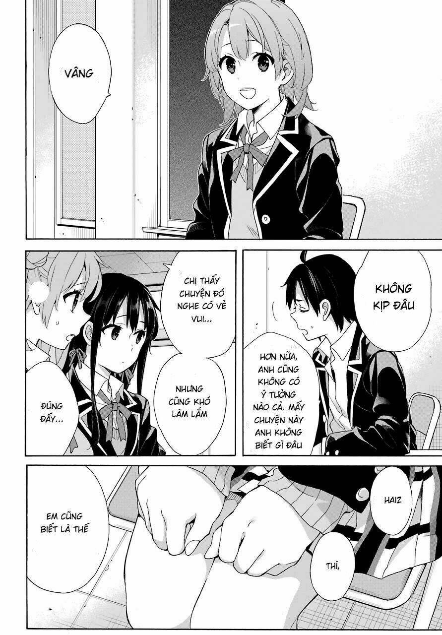 Chuyện Tình Thanh Xuân Bi Hài Của Tôi Quả Nhiên Là Sai Lầm Chap 65 - Next Chap 66