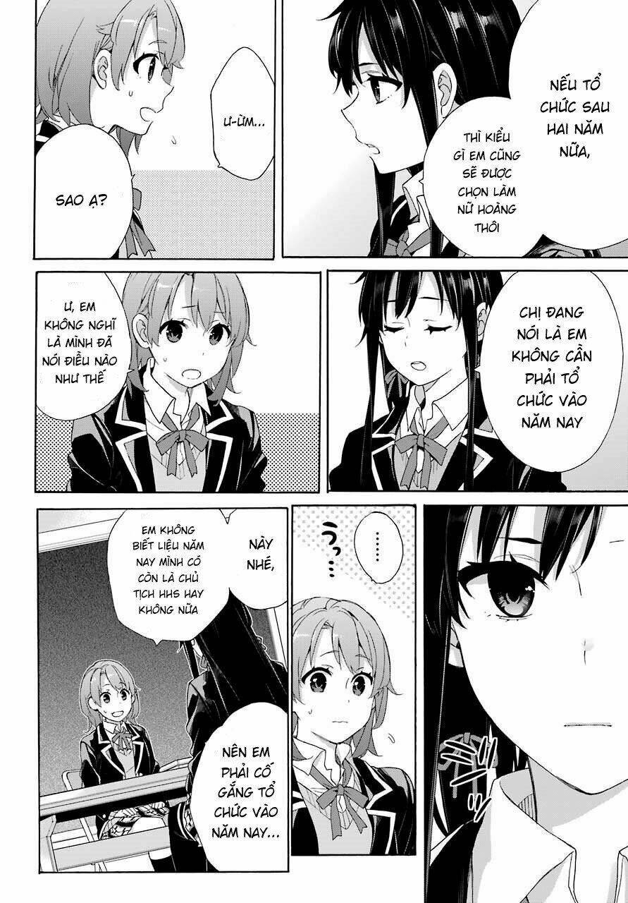 Chuyện Tình Thanh Xuân Bi Hài Của Tôi Quả Nhiên Là Sai Lầm Chap 65 - Next Chap 66