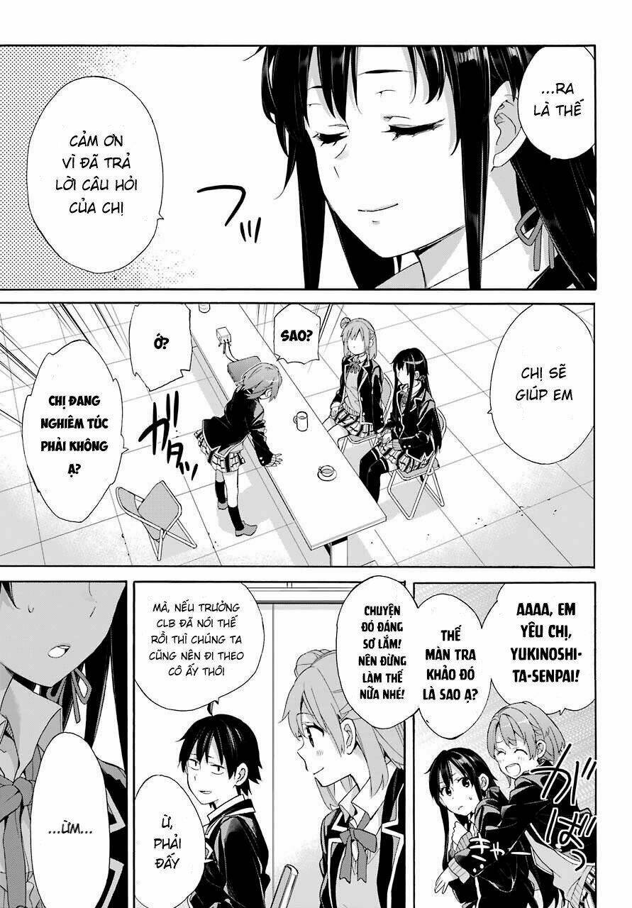 Chuyện Tình Thanh Xuân Bi Hài Của Tôi Quả Nhiên Là Sai Lầm Chap 65 - Next Chap 66