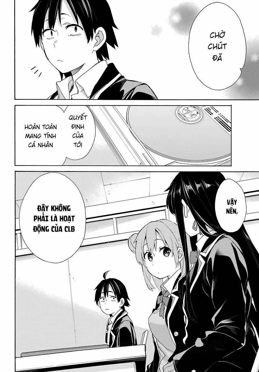 Chuyện Tình Thanh Xuân Bi Hài Của Tôi Quả Nhiên Là Sai Lầm Chap 65 - Next Chap 66