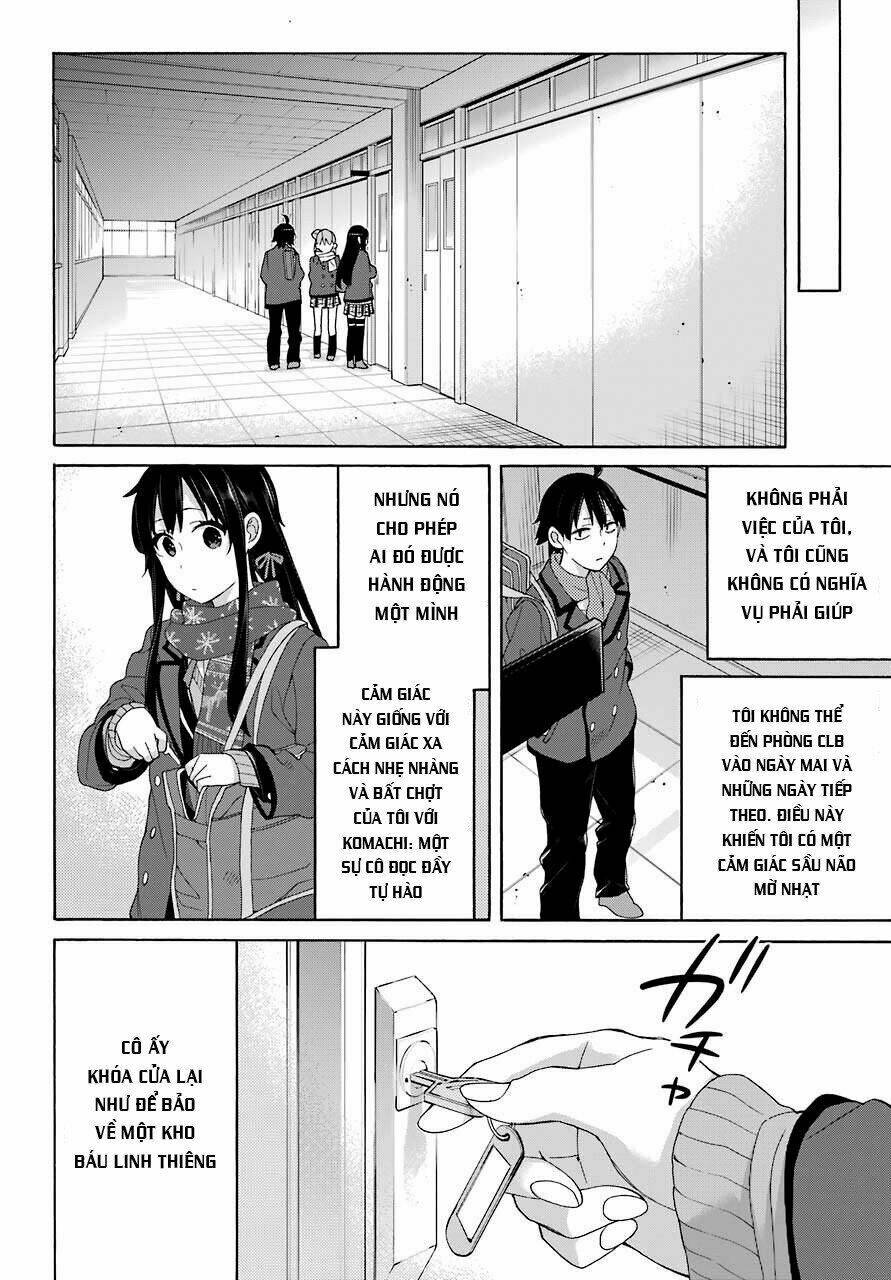Chuyện Tình Thanh Xuân Bi Hài Của Tôi Quả Nhiên Là Sai Lầm Chap 66 - Next Chap 67