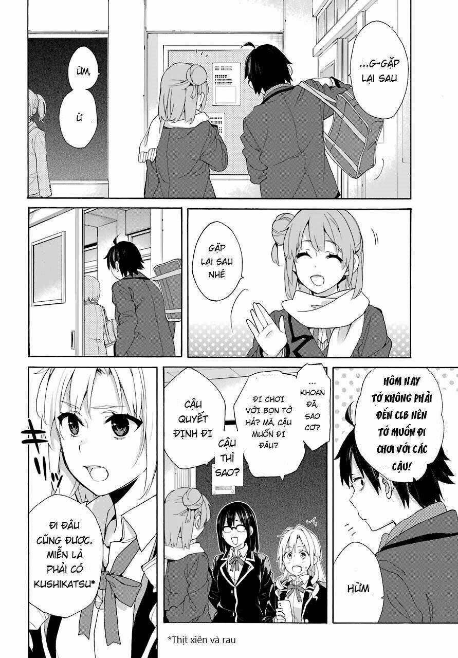 Chuyện Tình Thanh Xuân Bi Hài Của Tôi Quả Nhiên Là Sai Lầm Chap 66 - Next Chap 67